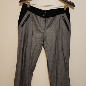 Bebe color block dress pants